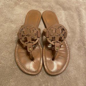 Tory Burch Sandals, Size 8, Tan/Taupe